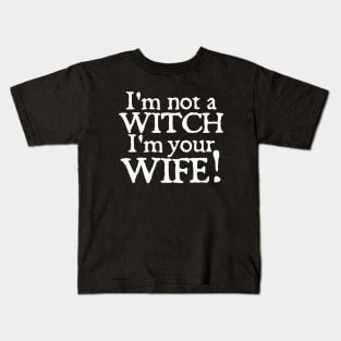 WITCH WIFE Kids T-Shirt